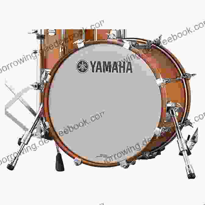 A Bass Drum With A Large Wooden Shell And A Single Head Drumming In Color: A Colorful Guide To The Drum Set