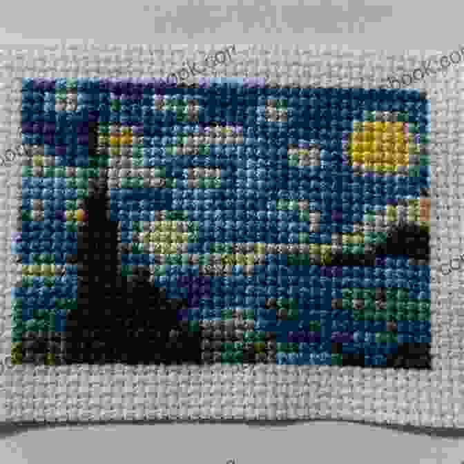 A Captivating Cross Stitch Pattern Depicting A Starry Night Sky Filled With Twinkling Constellations Mandalas Geometric Designs And Much More: New Original Cross Stitch Patterns