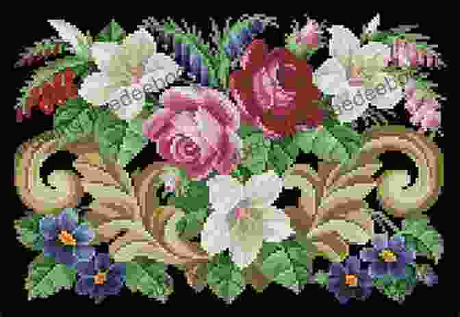 A Cross Stitch Design Of A Floral Bouquet 10 Cute Birthday Designs/ Charts To Cross Stitch Yourself: 10 Designs Pefect For Putting Into A Card Or Frame Perfect Cross Stitch For Stitching Designs Yourself