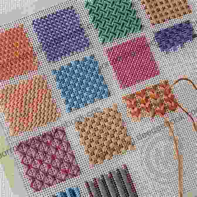 A Cross Stitch Design Of A Geometric Pattern 10 Cute Birthday Designs/ Charts To Cross Stitch Yourself: 10 Designs Pefect For Putting Into A Card Or Frame Perfect Cross Stitch For Stitching Designs Yourself