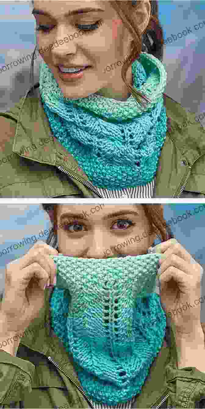A Delicate Lace Cowl With A Scalloped Edge Shawls Wraps And Scarves: 21 Elegant And Graceful Hand Knit Patterns