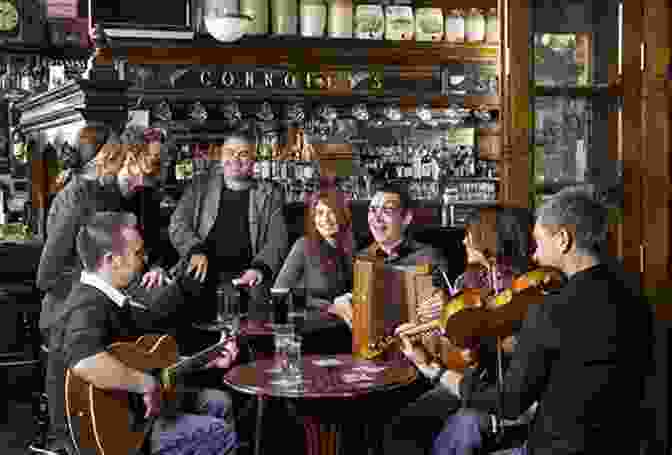 A Group Of Musicians Playing Traditional Irish Music In A Lively Pub Setting, Surrounded By Smiling Villagers. Fingal O Reilly Irish Doctor: An Irish Country Novel (Irish Country 8)