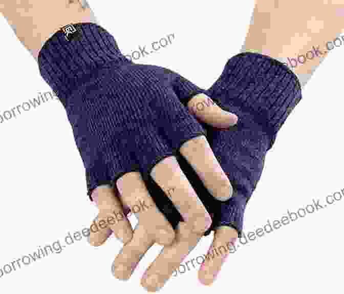 A Pair Of Warm And Practical Fingerless Gloves Shawls Wraps And Scarves: 21 Elegant And Graceful Hand Knit Patterns