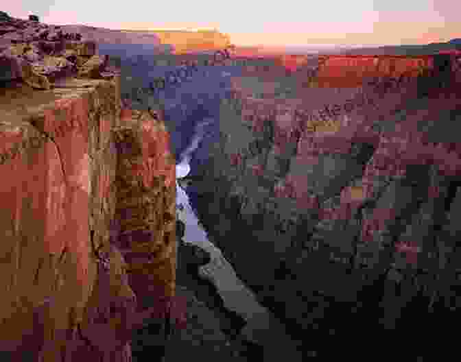 A Panoramic View Of The Grand Canyon's Immense Cliffs And Winding Colorado River Canyons Of The Colorado Donald Richie