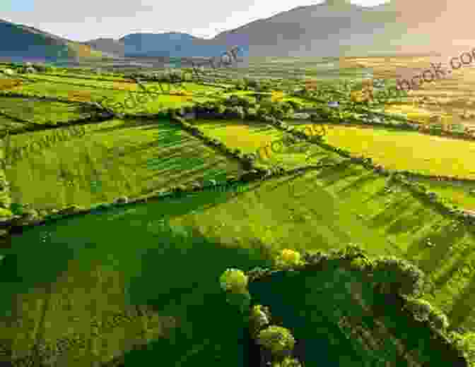 A Panoramic View Of The Stunning Irish Countryside, With Lush Green Fields, Rolling Hills, And A Winding River Flowing Through The Landscape. Fingal O Reilly Irish Doctor: An Irish Country Novel (Irish Country 8)