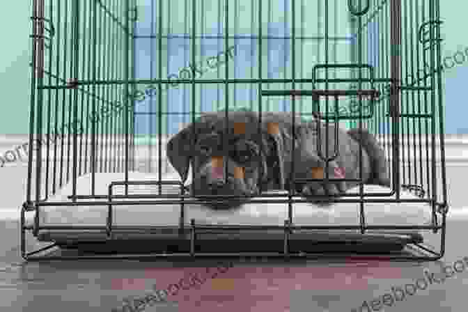 A Puppy Sleeping In A Crate Train Your Lovely Puppy: The Best Training Tips
