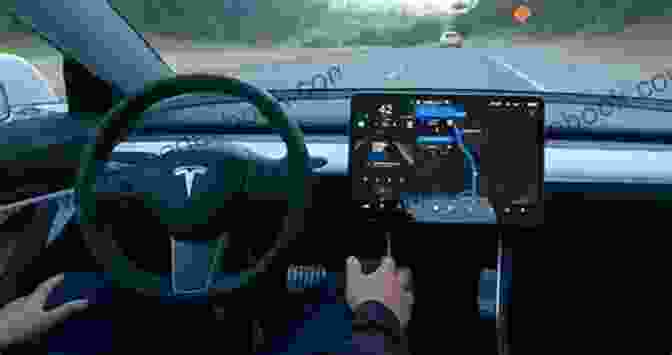 A Tesla Car Driving On Autopilot The Most Annoying Robots In The Universe
