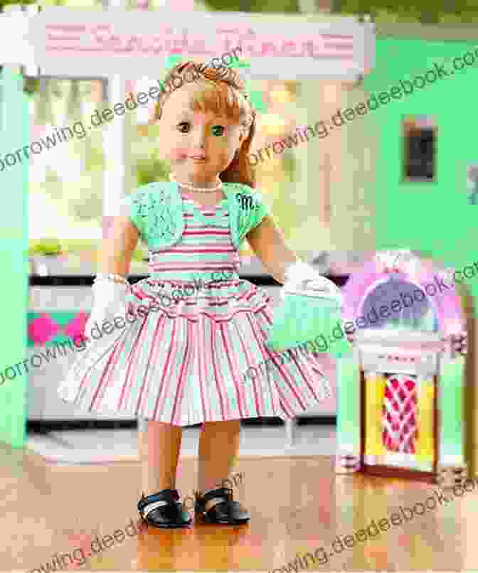 A Vintage Photograph Of A Maryellen Larkin American Girl Doll With A Missing Person Poster Superimposed On The Image. The Runaway: A Maryellen Mystery (American Girl)