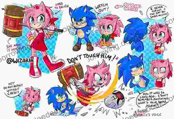 Amy Rose Meet My Friends (And Enemies) (Sonic The Hedgehog)