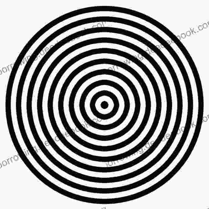 An Abstract Representation Of The Distant Center Concept, With Concentric Circles And Hazy Lines A Distant Center Yuichi Handa