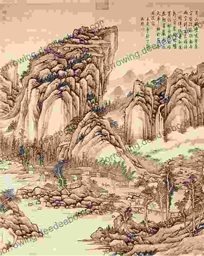An Ancient Chinese Landscape Painting Depicting Mountains, Trees, And A River, Symbolizing The Principles Of Daoism The Way Of Nature (The Illustrated Library Of Chinese Classics 26)