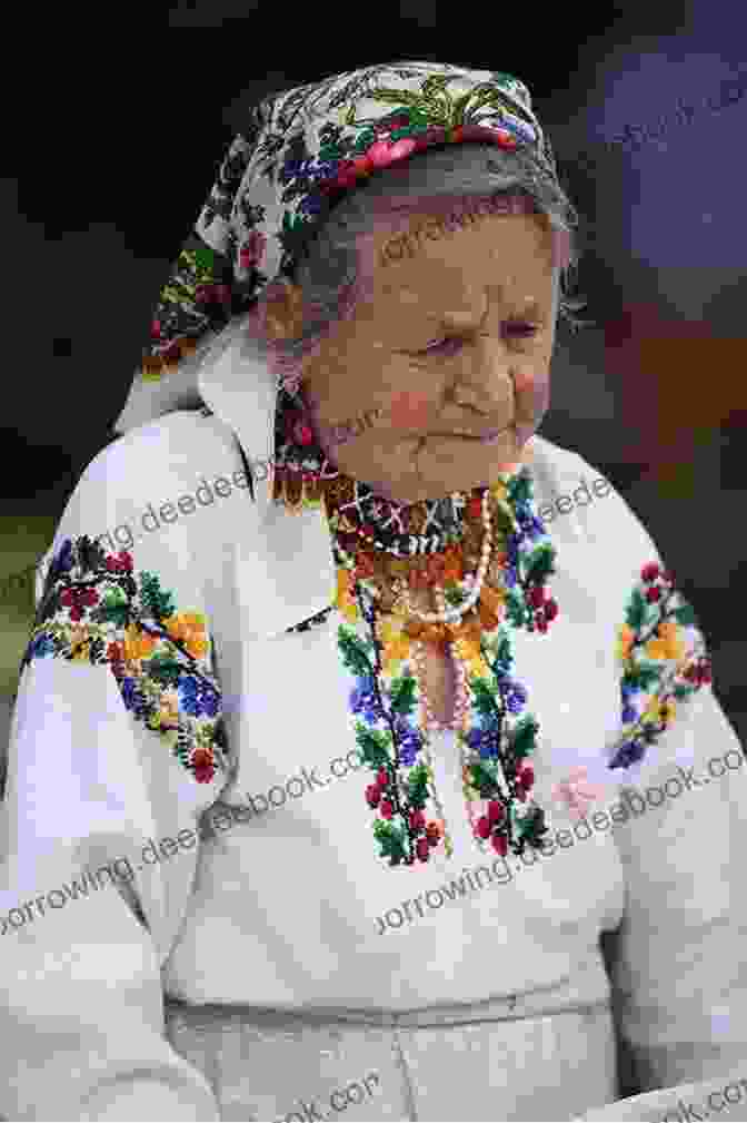 An Elderly Woman Dressed In Traditional Ukrainian Clothing, Known As Baba Babushka A Magical Ukrainian Wedding (Baba S Babushka 3)