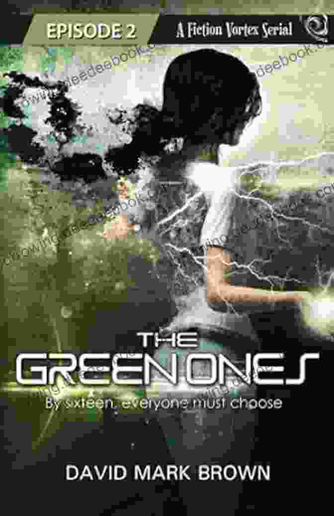 Book Cover Of Schism's Novel 'The Green Ones', Featuring An Eerie Green Humanoid Figure With Glowing Eyes Against A Dark Background Outburst: A Telekinetic Dystopia From Schism 8 (The Green Ones 1)