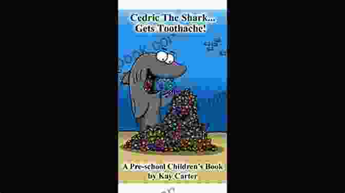 Cedric The Shark Swimming Alongside Luna And Her Puppies Cedric The Shark Becomes A Big Brother: Pre School Children S (Bedtime Stories For Children 8)