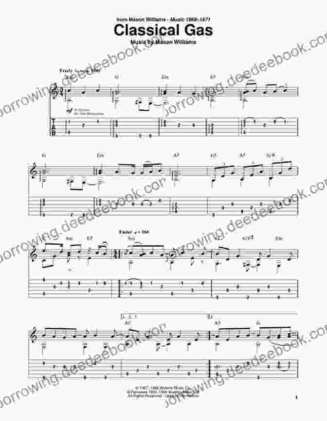 Classical Gas Sheet Music And Guitar Tab Fingerpicking Celtic Folk: 15 Songs Arranged For Solo Guitar In Standard Notation Tab