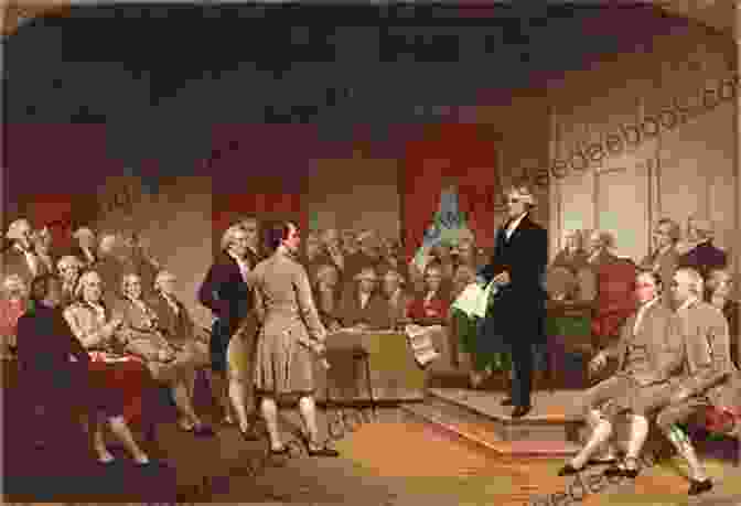 Depiction Of The Constitutional Convention In 1787, With George Washington Presiding As Its President. The Writings Of George Washington From The Original Sources Vol 2