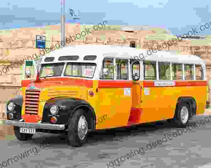 Maltese Buses Serving As A Backdrop For Local Life And Events Buses Of Malta Alastair Walker