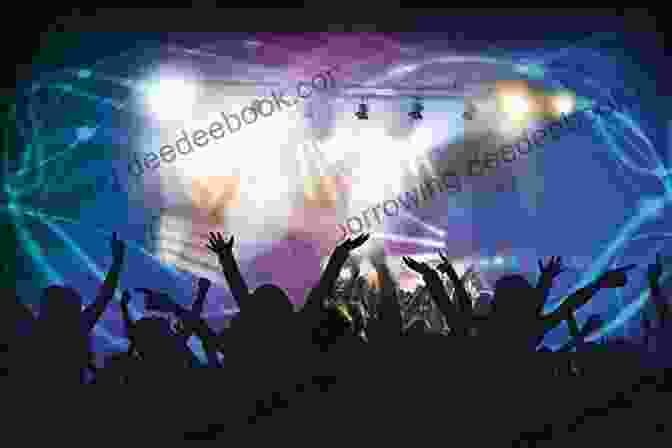 Progressive House Music Concert With Colorful Lights And Silhouettes Of Dancing Crowd Electronic Dance Music: History Of Trance House Progressive House