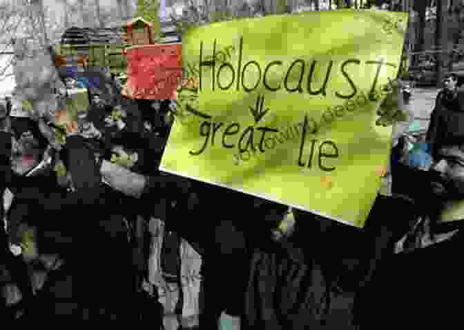 Protesters Holding Signs Denying The Holocaust Study Guide For Art Spiegelman S Maus