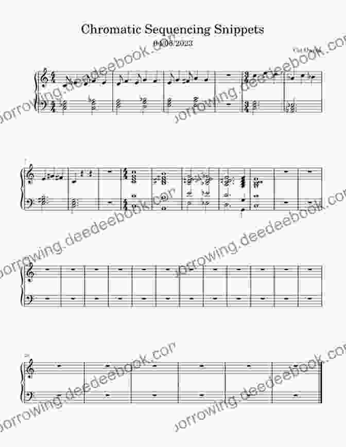 Sheet Music Snippet From An Intermediate Piano Composition Jazz Rags Blues 2: 8 Original Pieces For Early Intermediate To Intermediate Piano