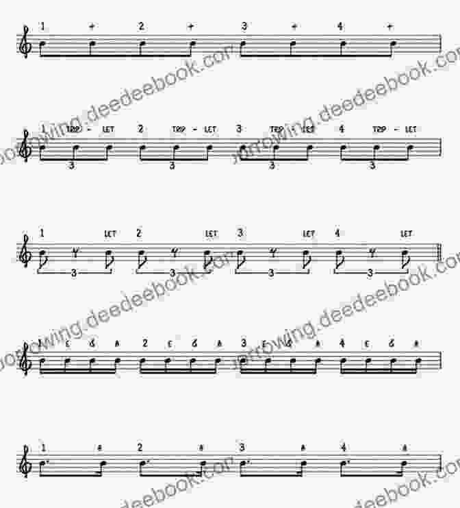 Sixteenth Note Shuffle Rhythm Pattern Rhythm 103 Sixteenth Note Rhythm Patterns