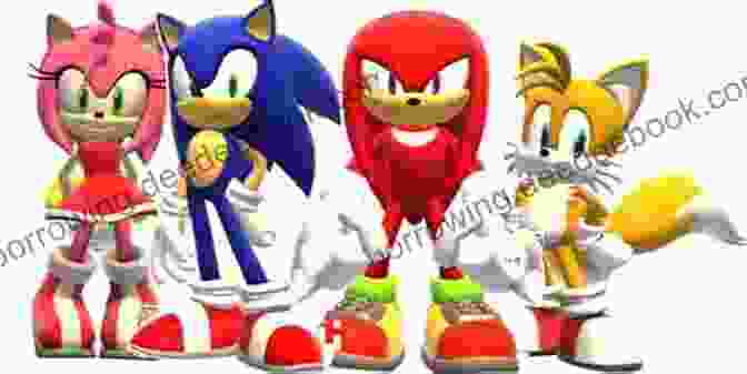 Sonic The Hedgehog And His Friends Tails, Knuckles, And Amy Rose Meet My Friends (And Enemies) (Sonic The Hedgehog)