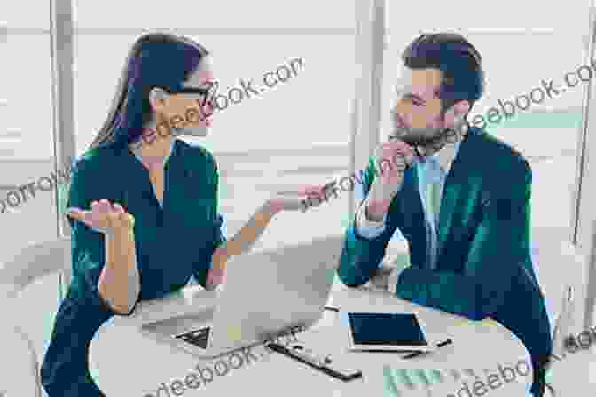 Two Individuals Engaged In A Serious Conversation, Highlighting The Importance Of Navigating Difficult Conversations Effectively. How To Talk To Anyone About Anything: Improve Your Social Skills Master Small Talk Connect Fast And Make Authentic Friends Anytime Anywhere